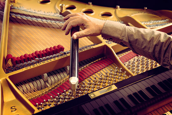 Professionele pianostemmer stemt en onderhoud uw piano of vleugel in concertzaal of bij u thuis.